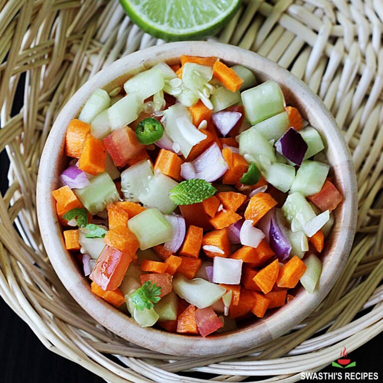 vegetable salad recipe 768x768